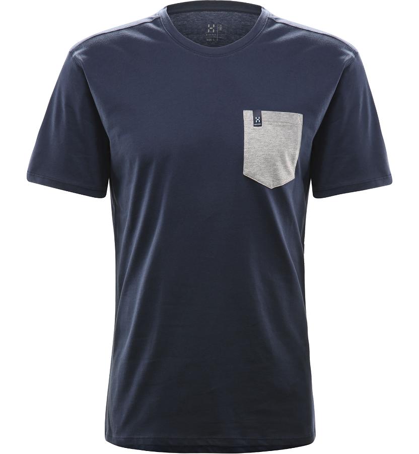 Haglöfs Mens Mirth T-Shirt Dark Blue New Zealand 51679TAML